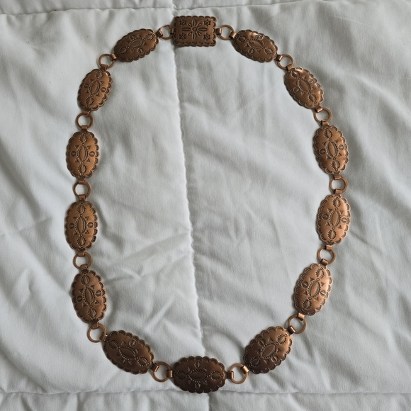 Vintage Copper Concho Belt main image 6